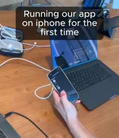 Running app